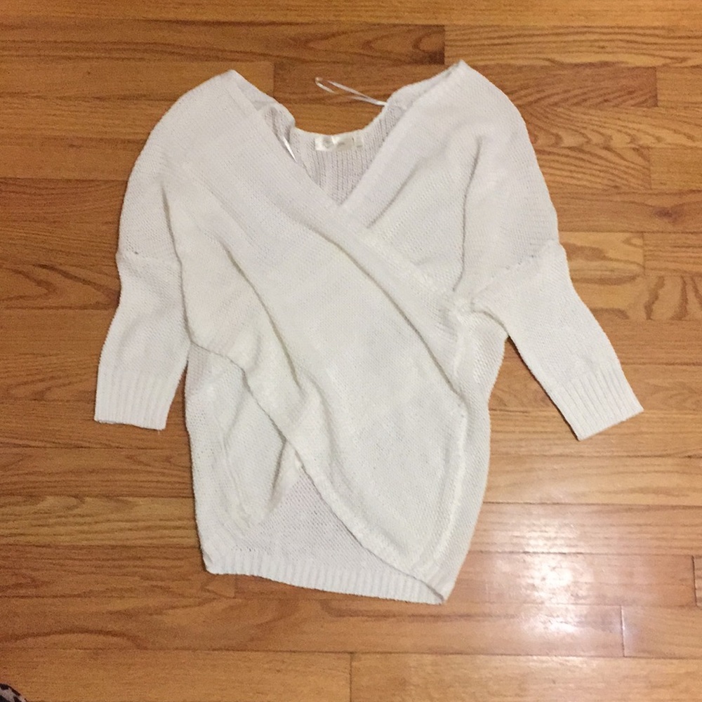 White sweater